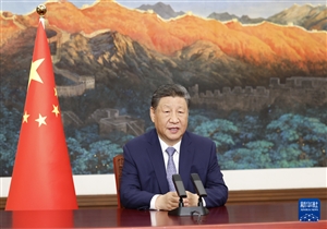 习近平向气候和公正转型领导人峰会发表致辞